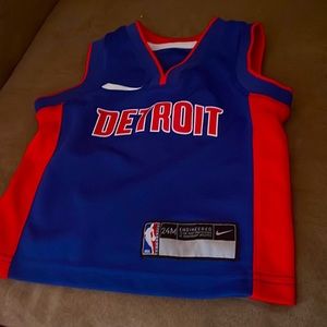 Detroit Pistons Jersey for toddlers